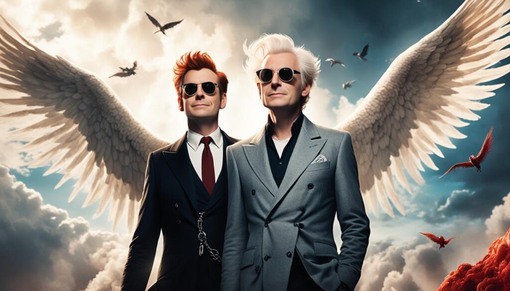 Good Omens Audiobook Cover